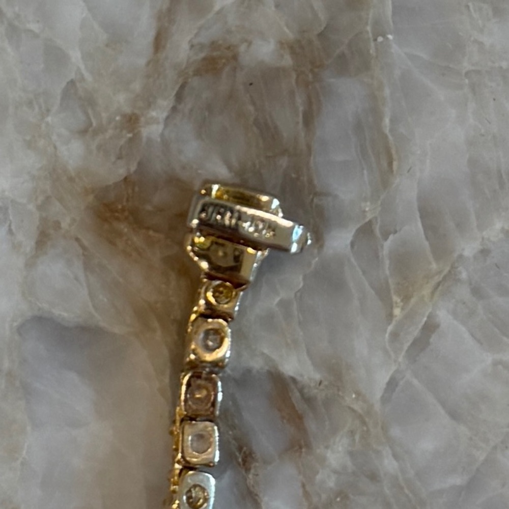 Natural Diamond Tennis Necklace - Picture 7 of 7